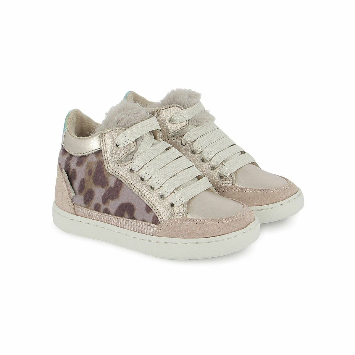 Scarpe da ginnastica Play Connect Fur malva, SHOO POM