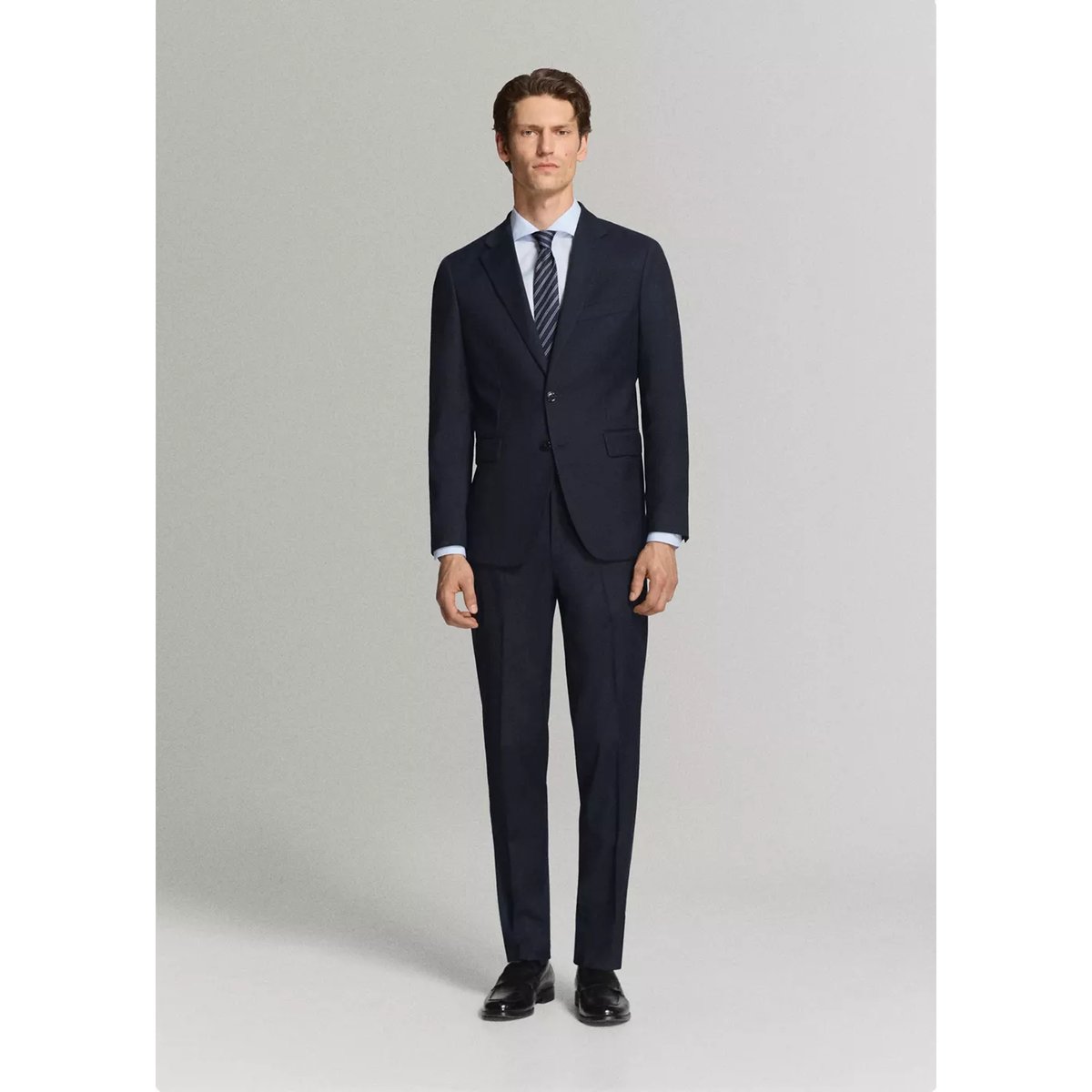 Pantalon costume Milán slim-fit bleu marine, MANGO MAN
