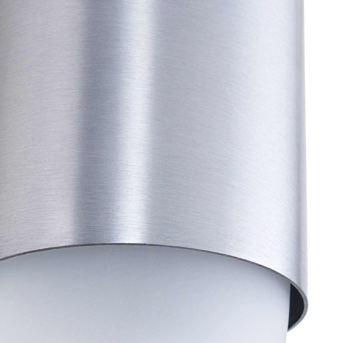 Applique extérieure en aluminium moderne aluminium, blanc, LINDBY
