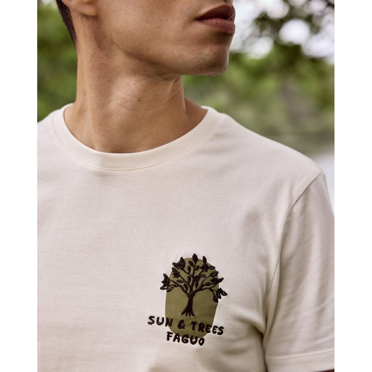 T-shirt ARCY écru, FAGUO