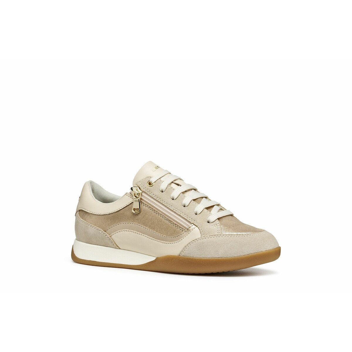 Myria Zip-Up Trainers taupe, GEOX