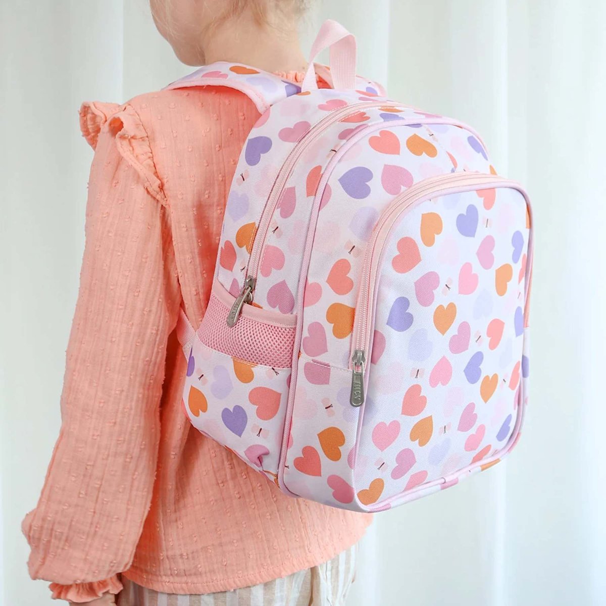 Cartable sac à dos enfant isotherme pour école maternelle et primaire rose, A LITTLE LOVELY COMPANY