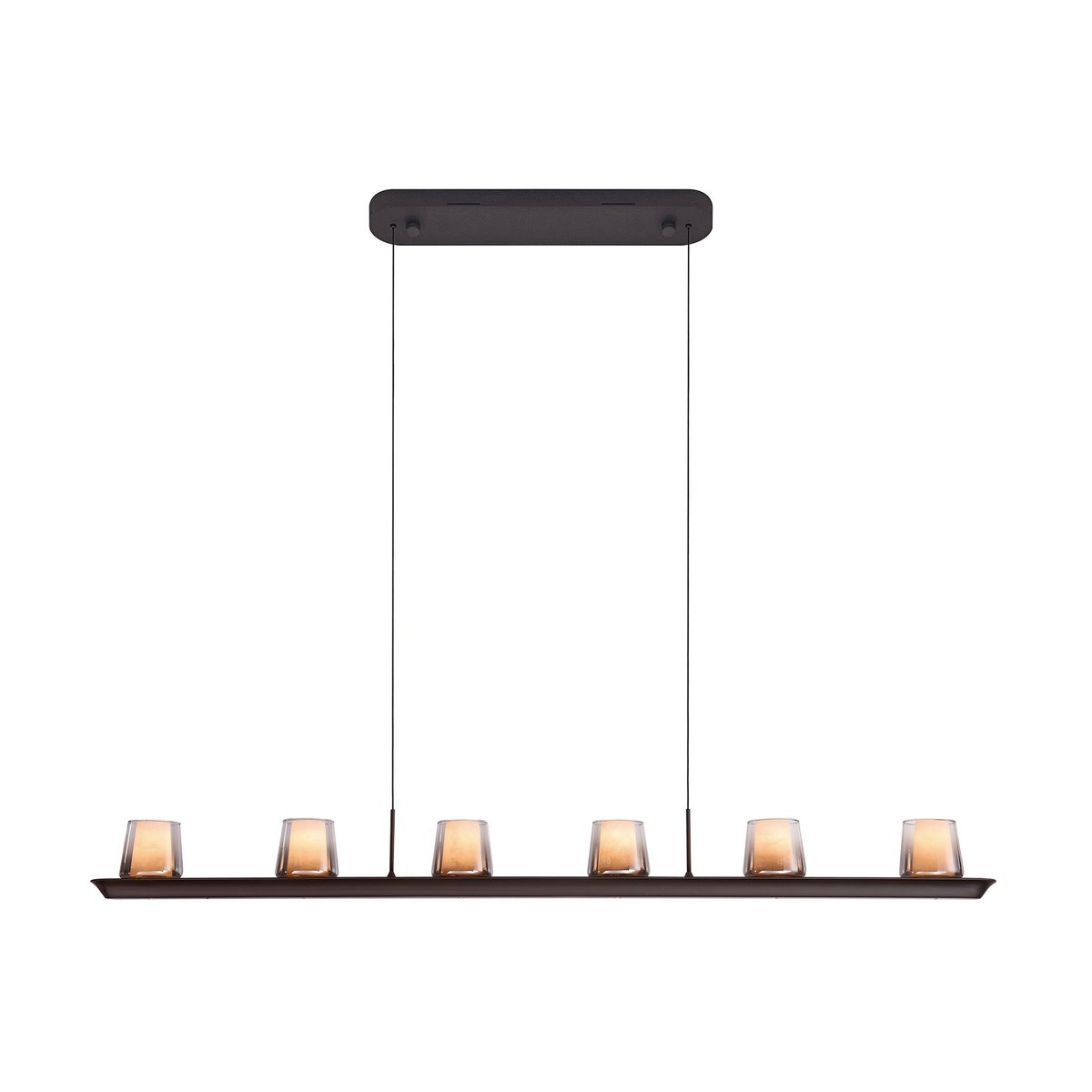 Suspension en acier vintage, D.18 marron, MANTRA