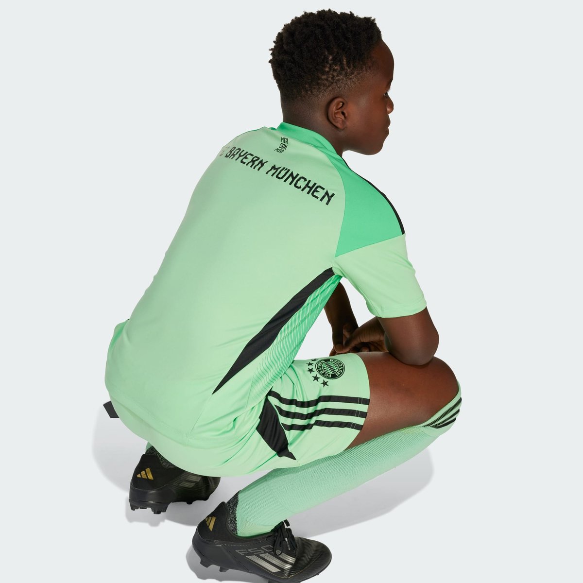 Maillot Gardien De But Fc Bayern 25/26 Enfants Maillot Gardien De But Fc Bayern 25/26 Enfants glory mint, adidas Performance