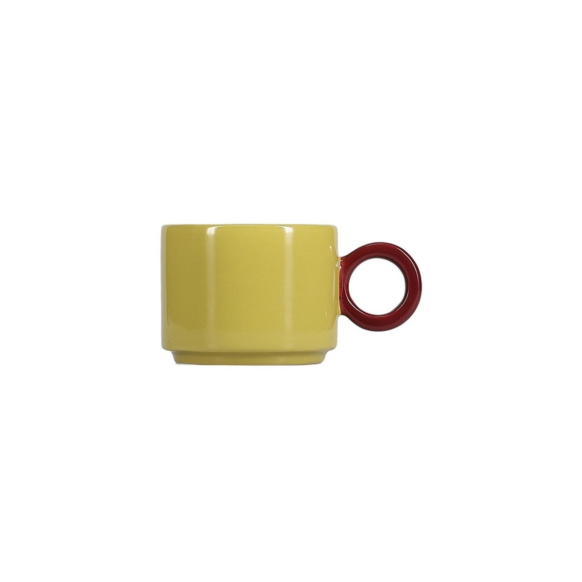 Tasse LOU jaune bordeaux, ONA