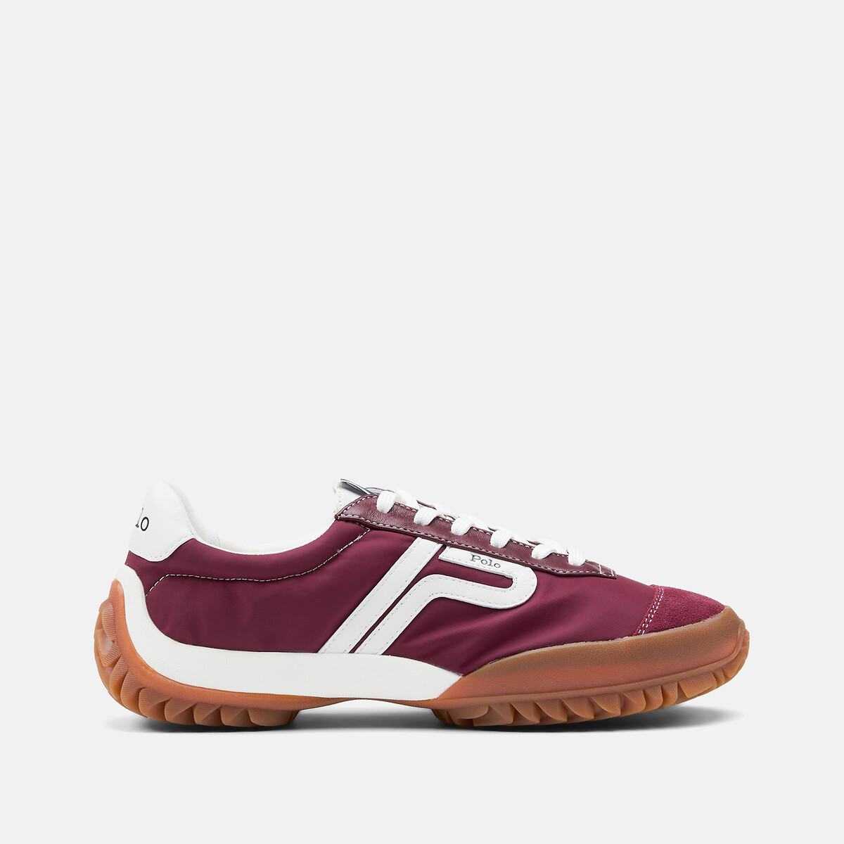 Baskets en cuir Tread Low rouge bordeaux, POLO RALPH LAUREN