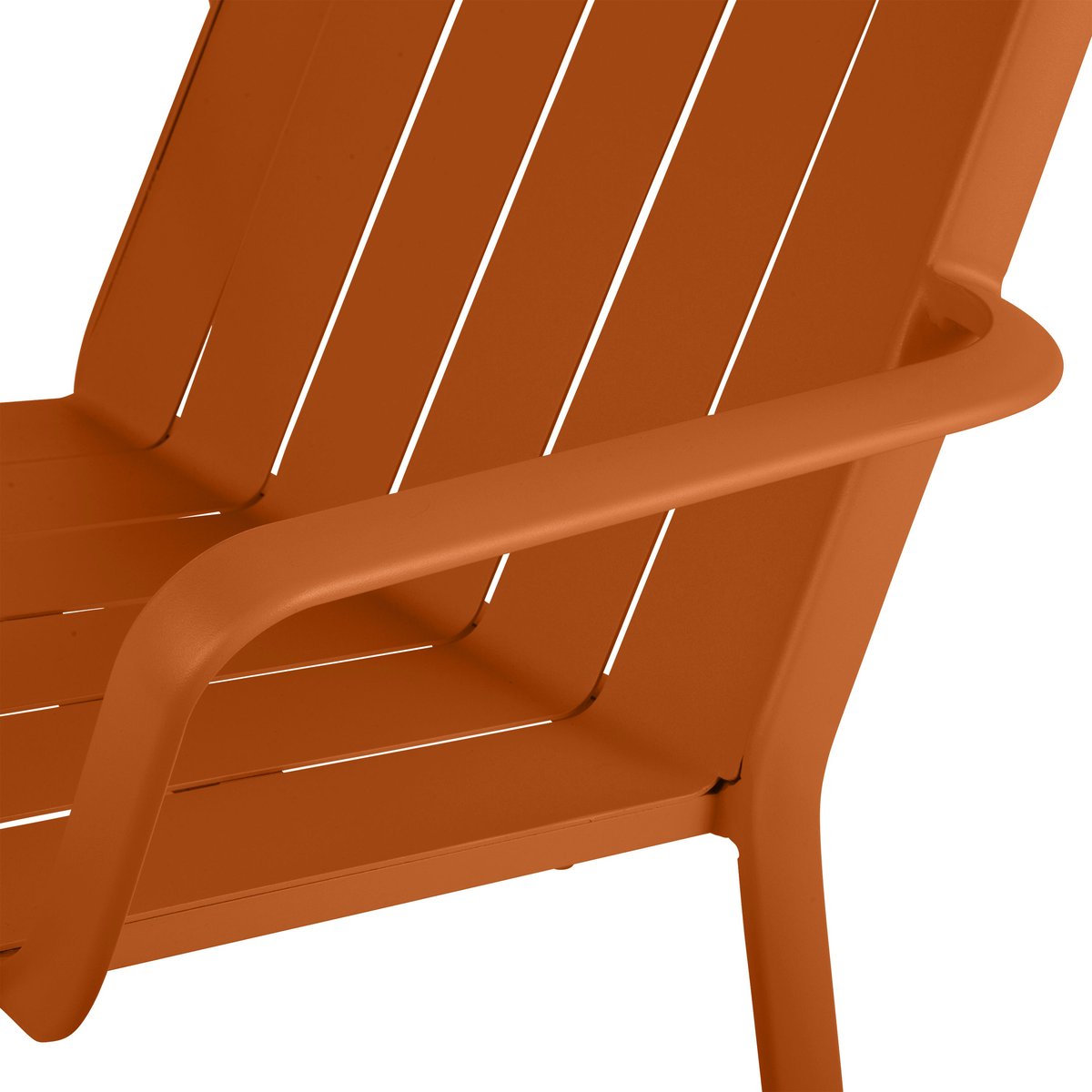 Chaise de jardin en aluminium, IDAHO orange / cuivré, NATERIAL