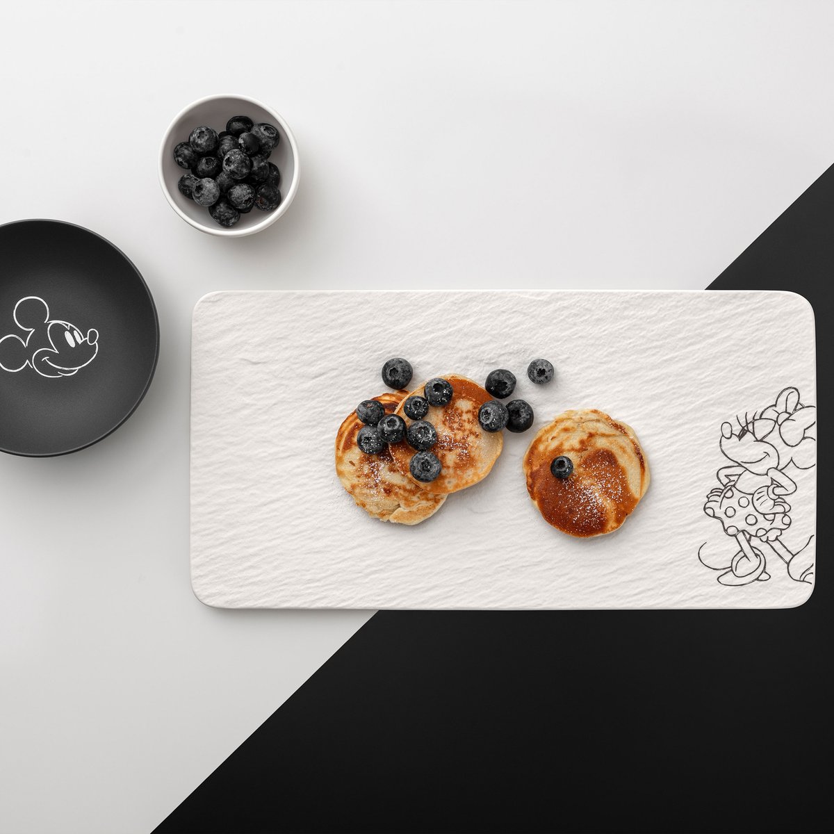 Plat De Service MANUFACTURE - MICKEY MOUSE couleur unique, VILLEROY & BOCH