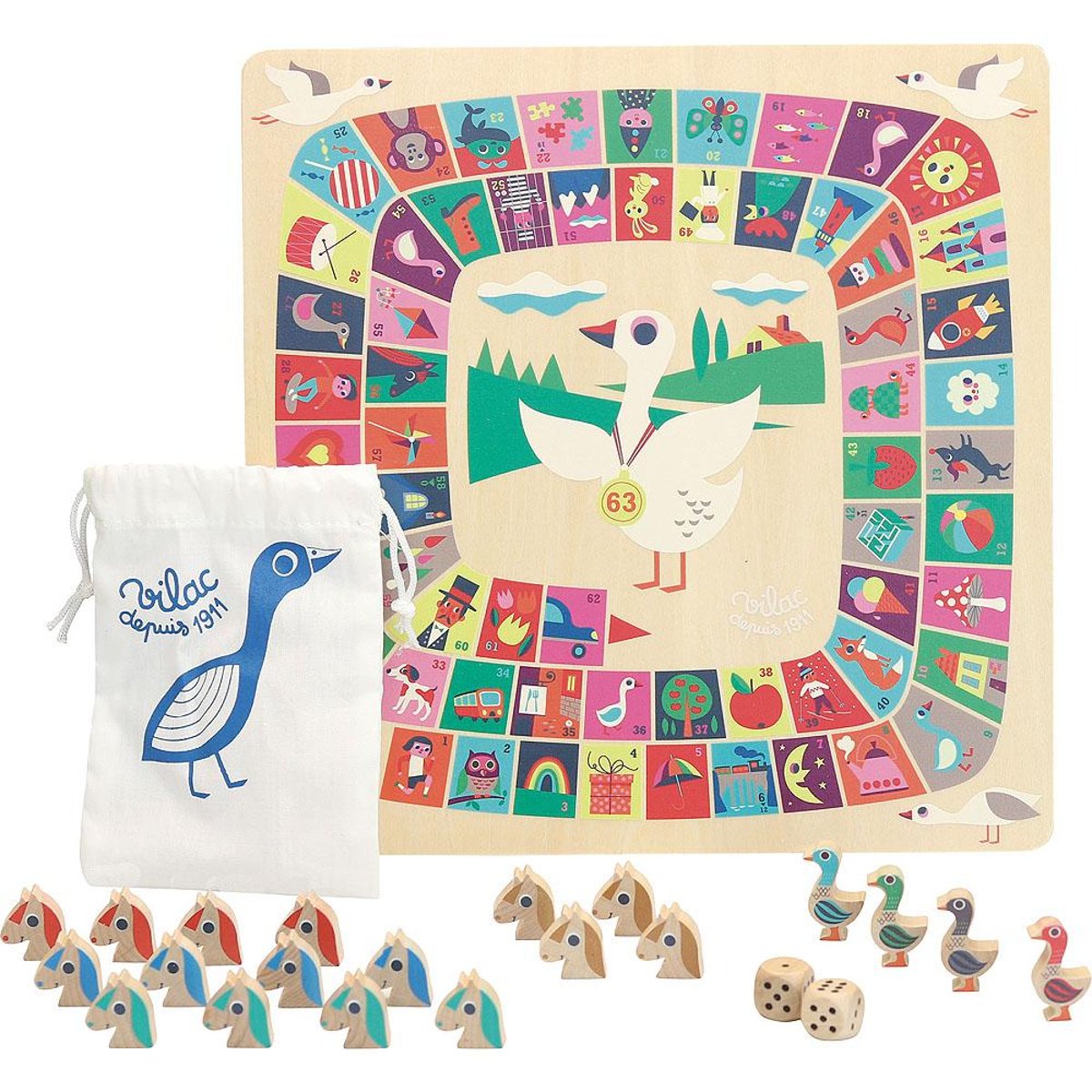 Coffret de jeux Dada-Oie Ingela P.Arrhenius couleur unique, VILAC