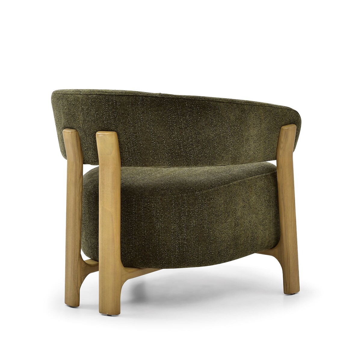 Ablo Curve Chenille Tub Chair olive, ÉDITÉ