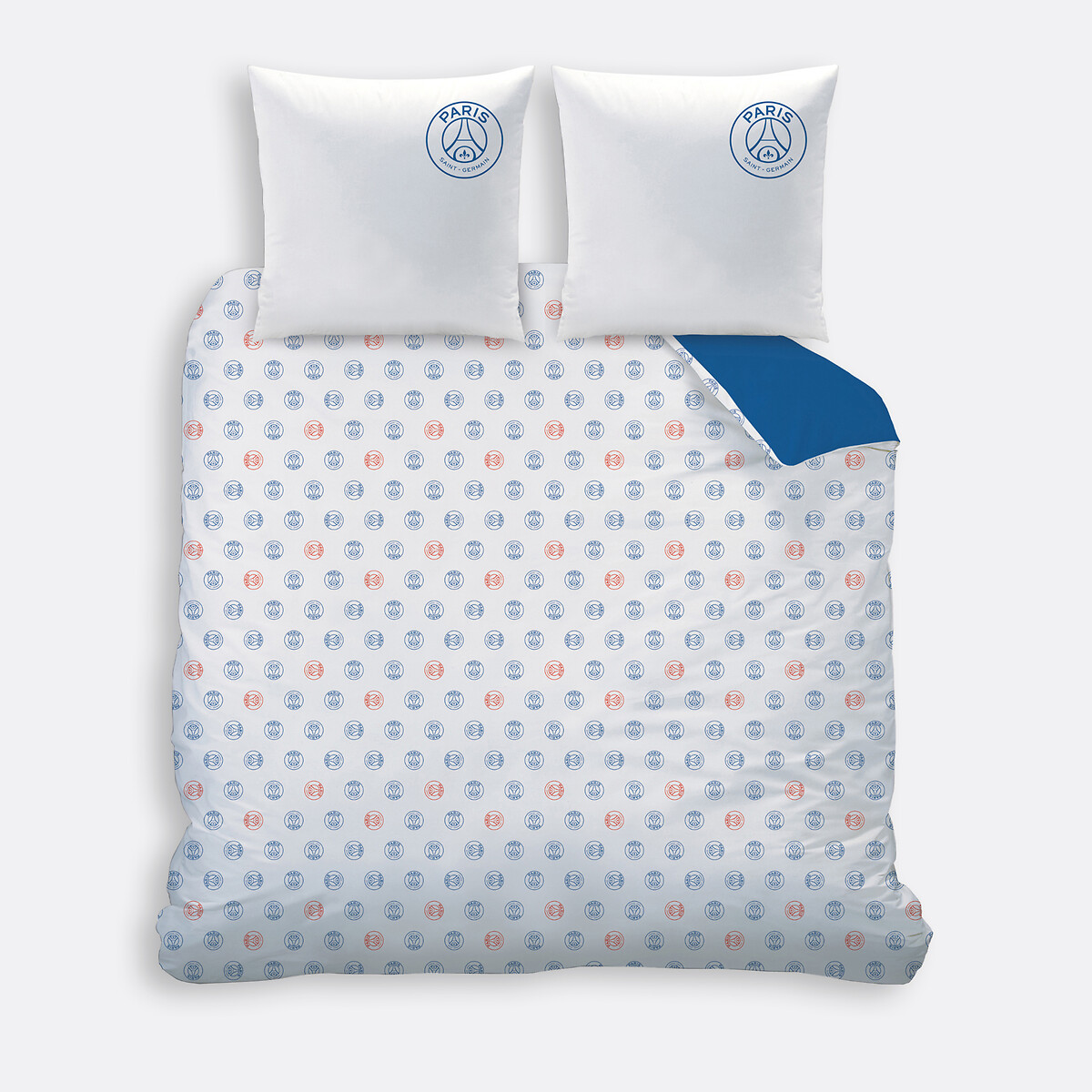 Parure de lit coton, PSG Classic imprimé, PSG
