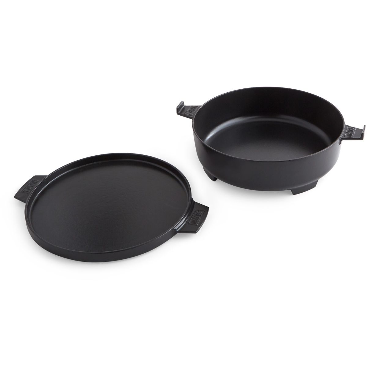 Cocotte barbecue COCOTTE 2 EN 1 POUR GBS noir, WEBER