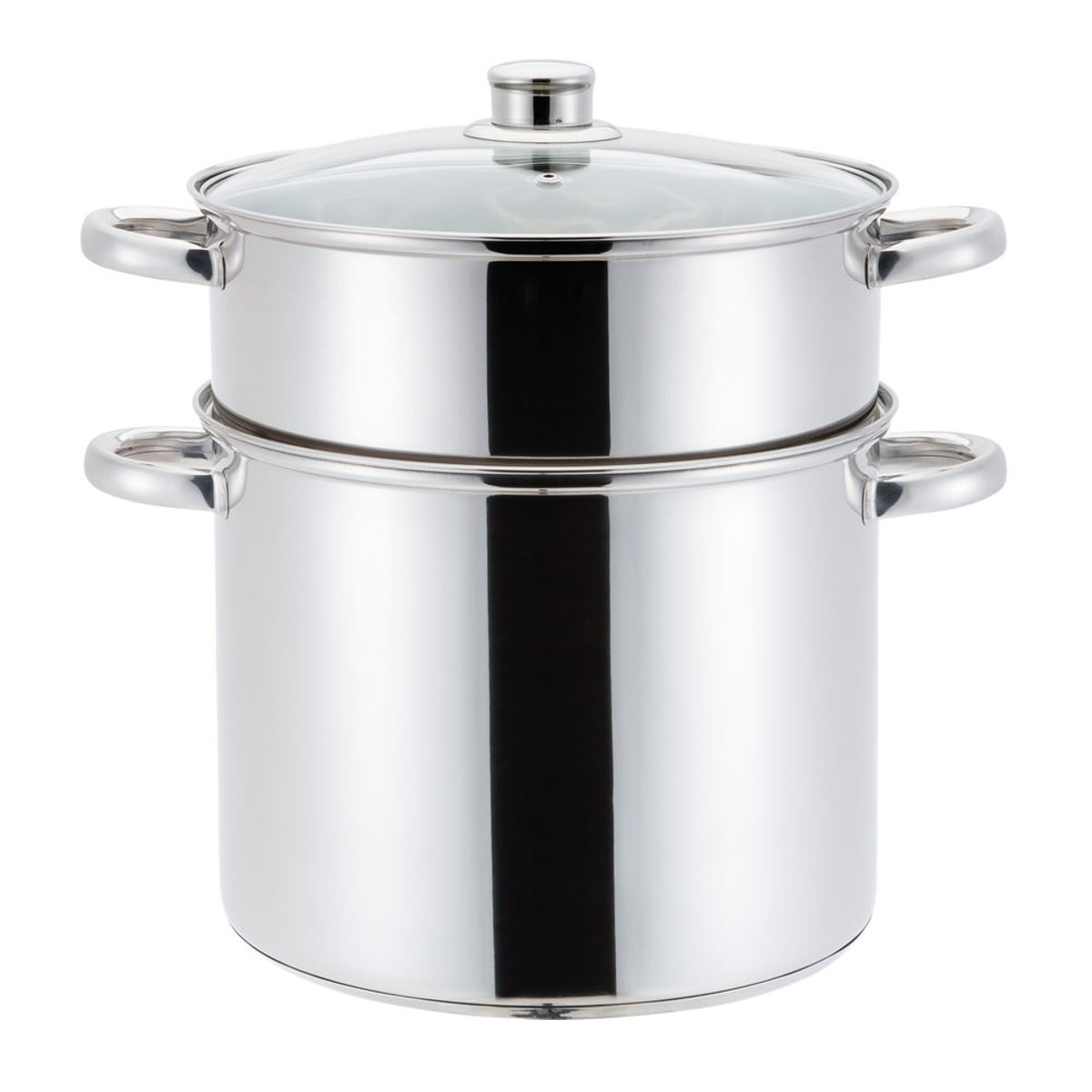 Couscoussier inox 20 cm 4 litres argent / métallique, TREND'UP