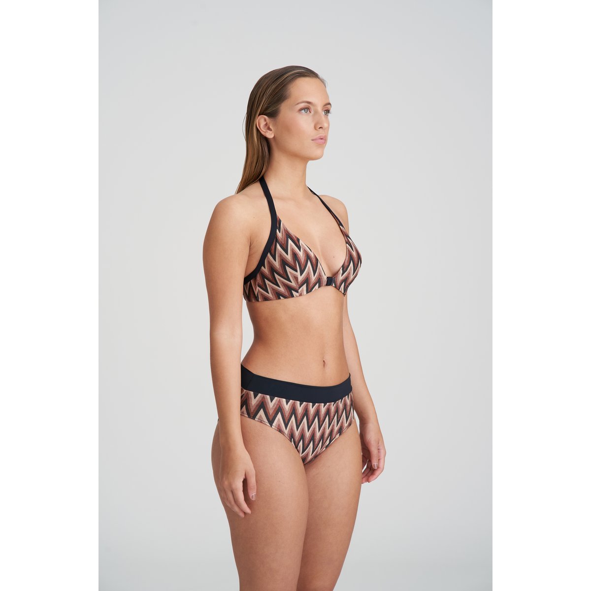 Haut de bikini rembourré triangle SU ANA marron - miramar, MARIE JO