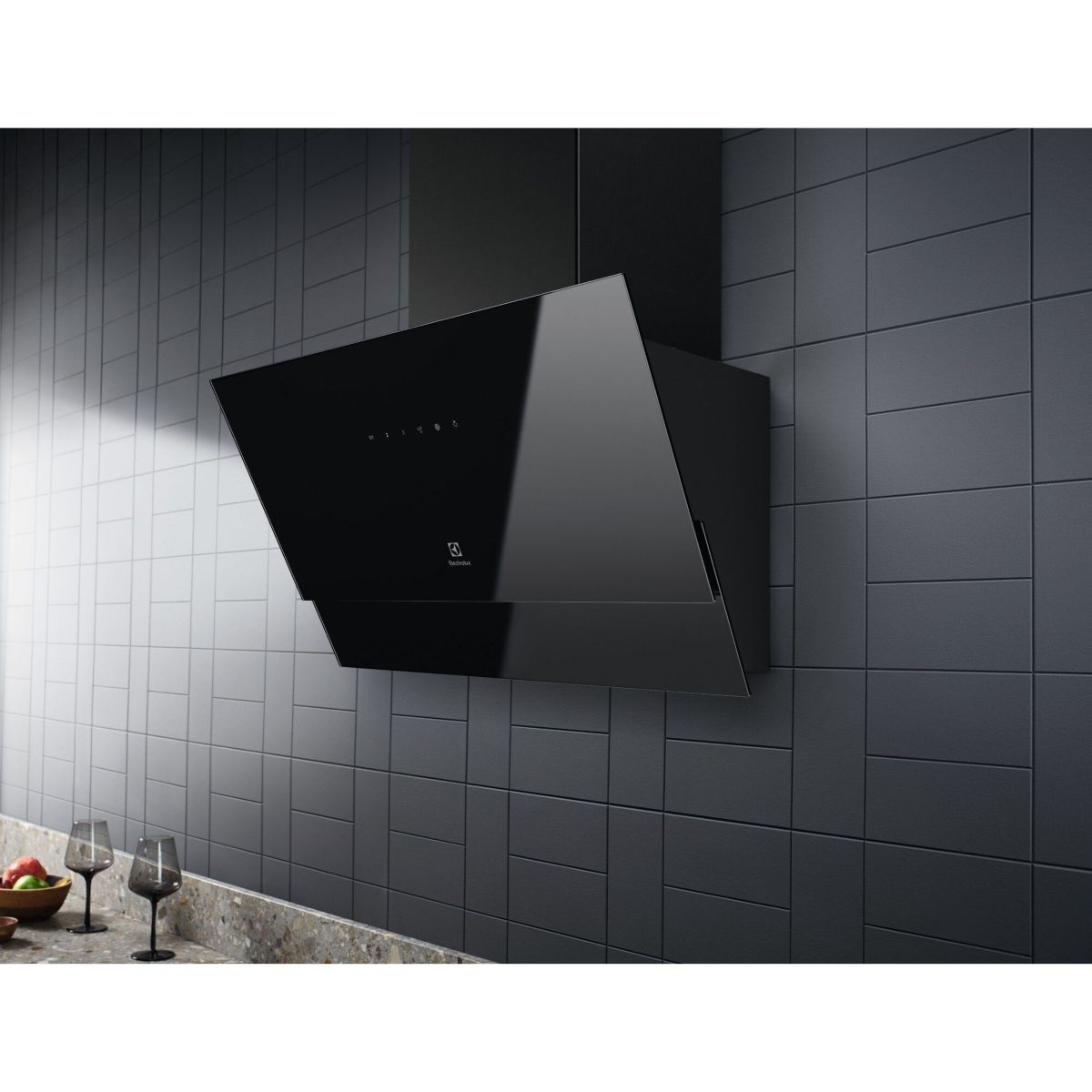 Hotte décorative murale LFV626K couleur unique, ELECTROLUX