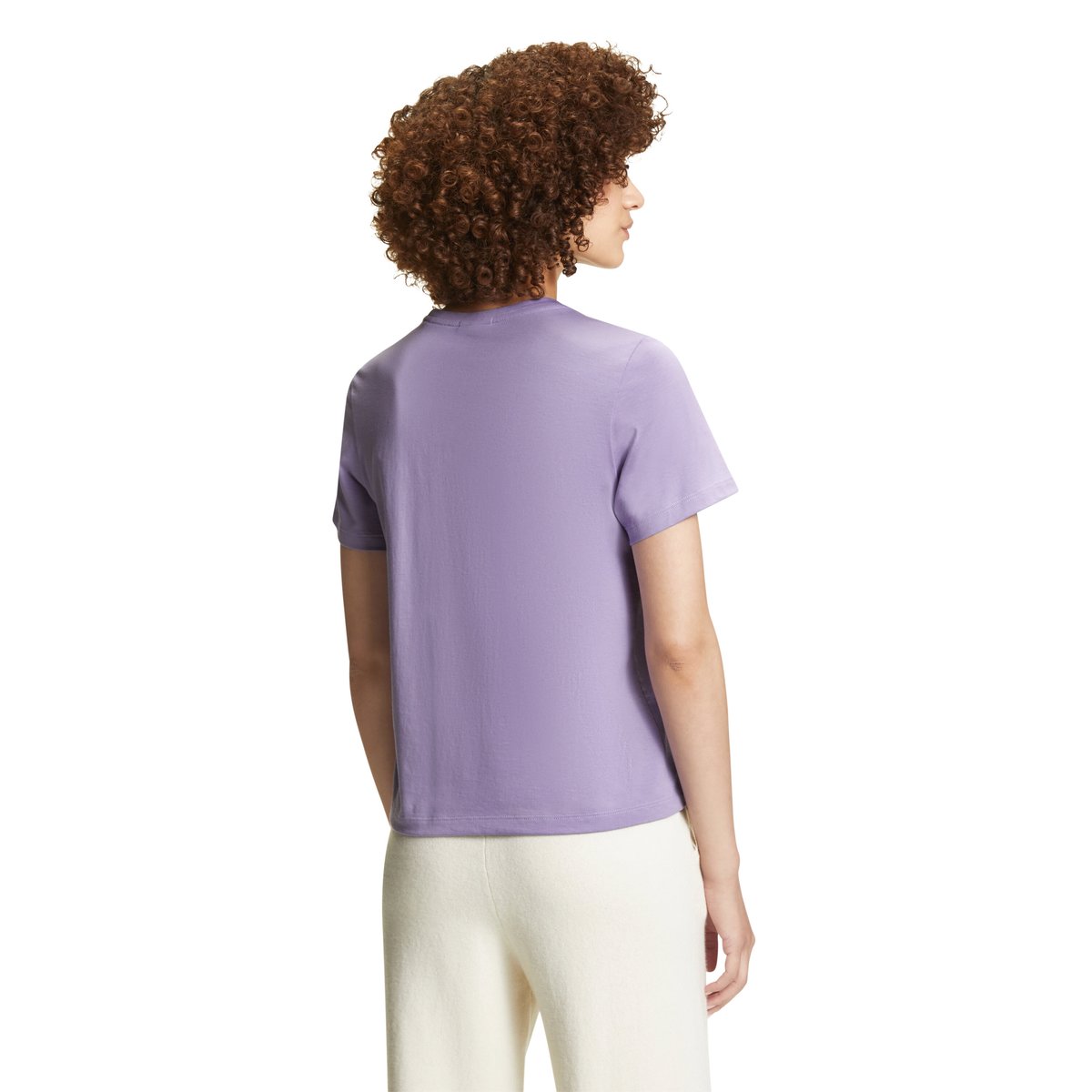 T-Shirt Essential Cotton lavande, FALKE