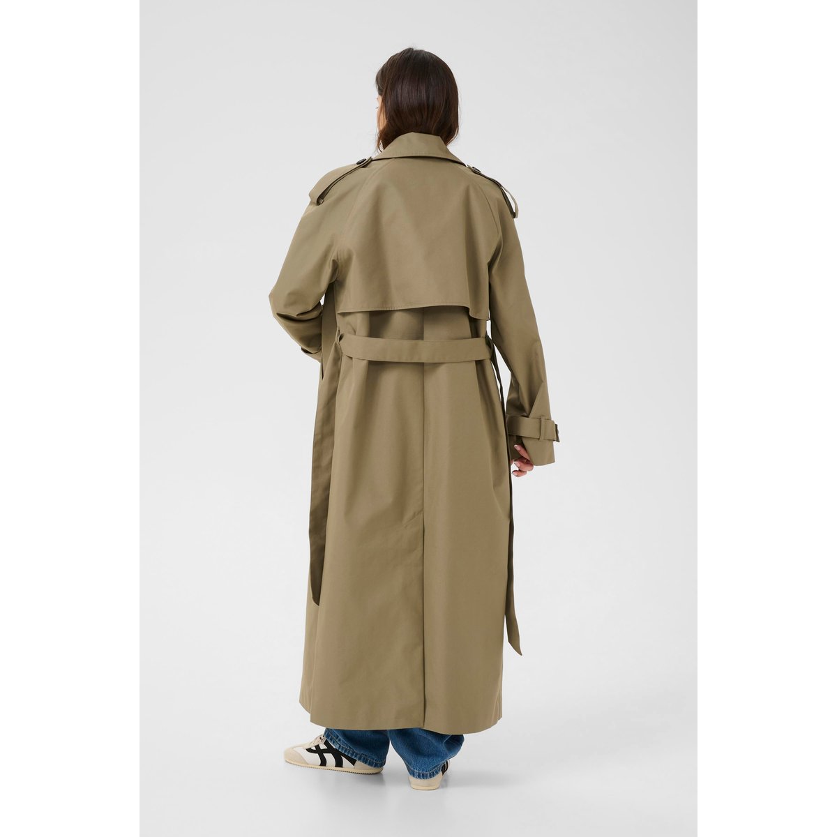 Manteau vert dusky green, KAFFE