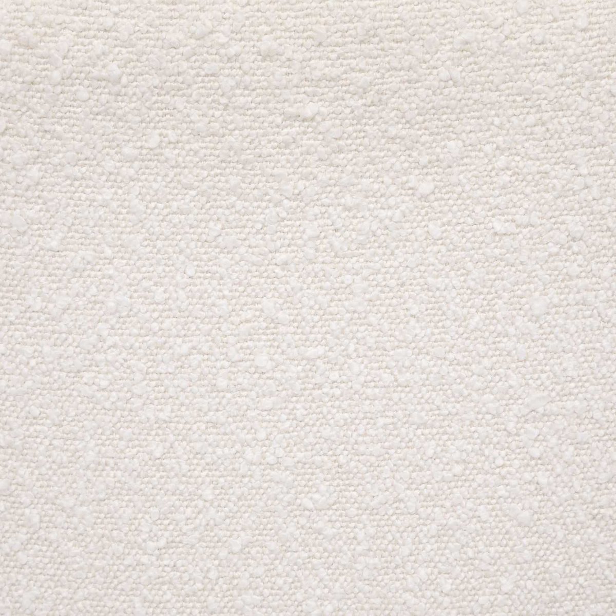 Fauteuil de salon en bouclette AMZA blanc, ATMOSPHERA