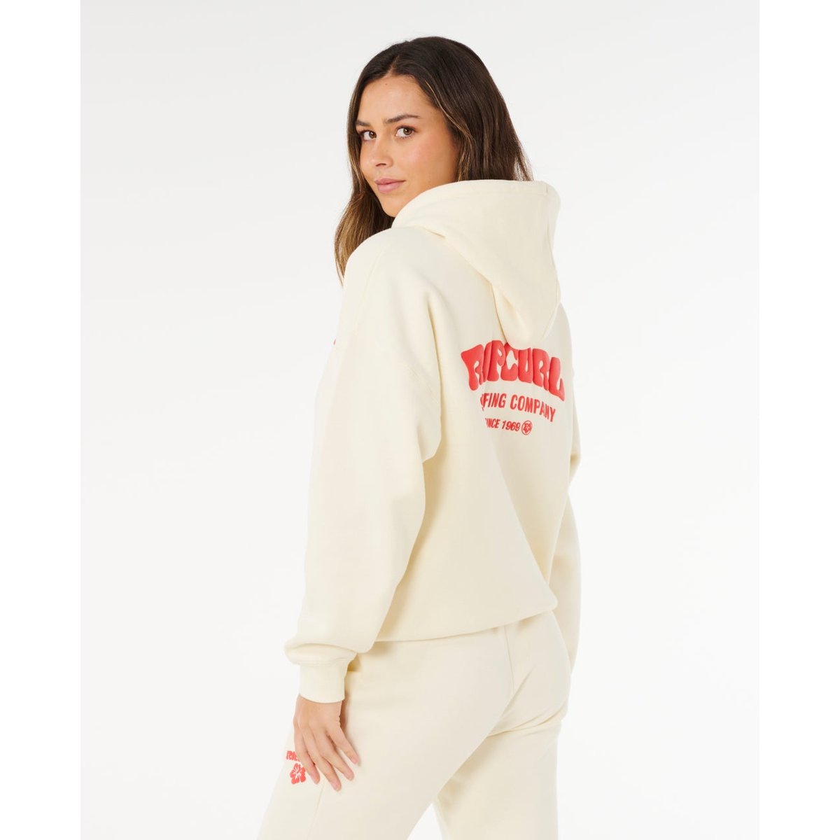 Polaire SURF PUFF HERITAGE HOOD cayenne, RIP CURL