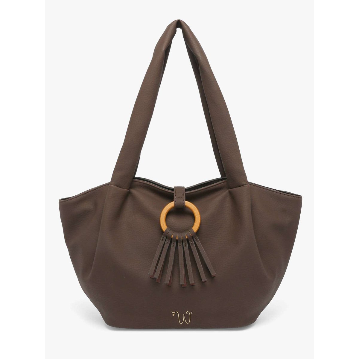 Sac porté épaule Camomille chocolate, WOOMEN