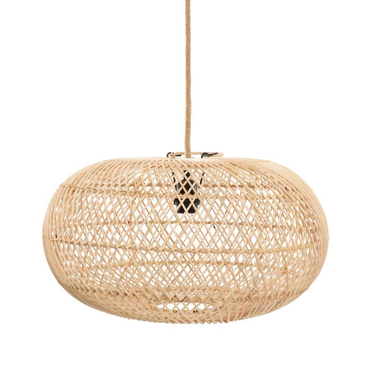 Suspension en rotin WHOLLY beige, BAZAR BIZAR