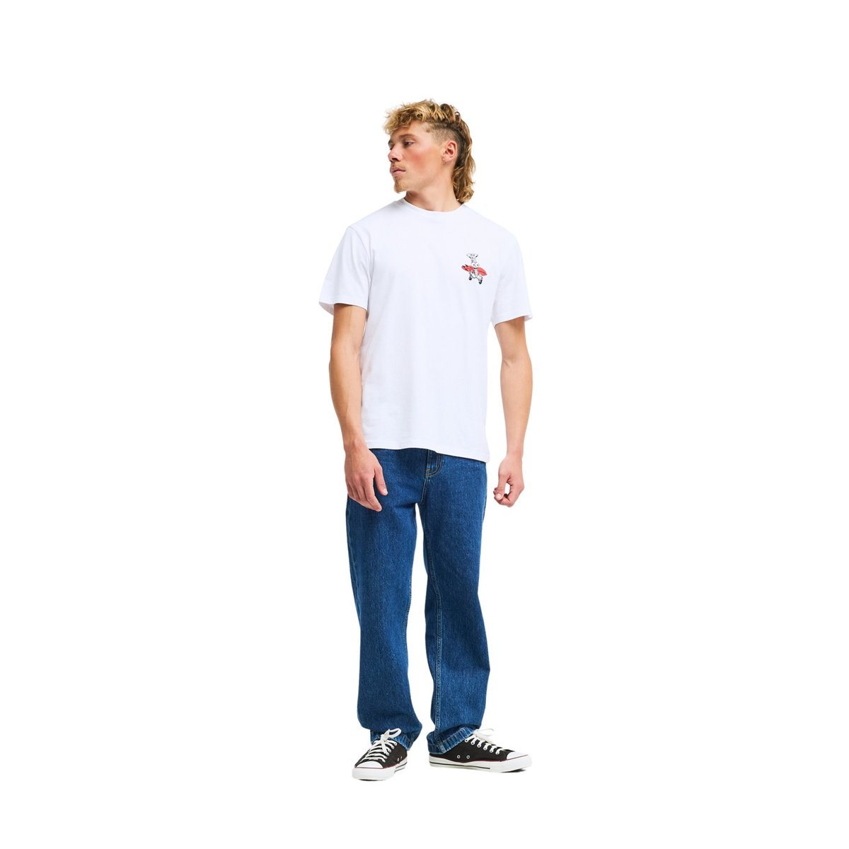 T shirt manches courtes SCREW IT blanc white, BILLABONG