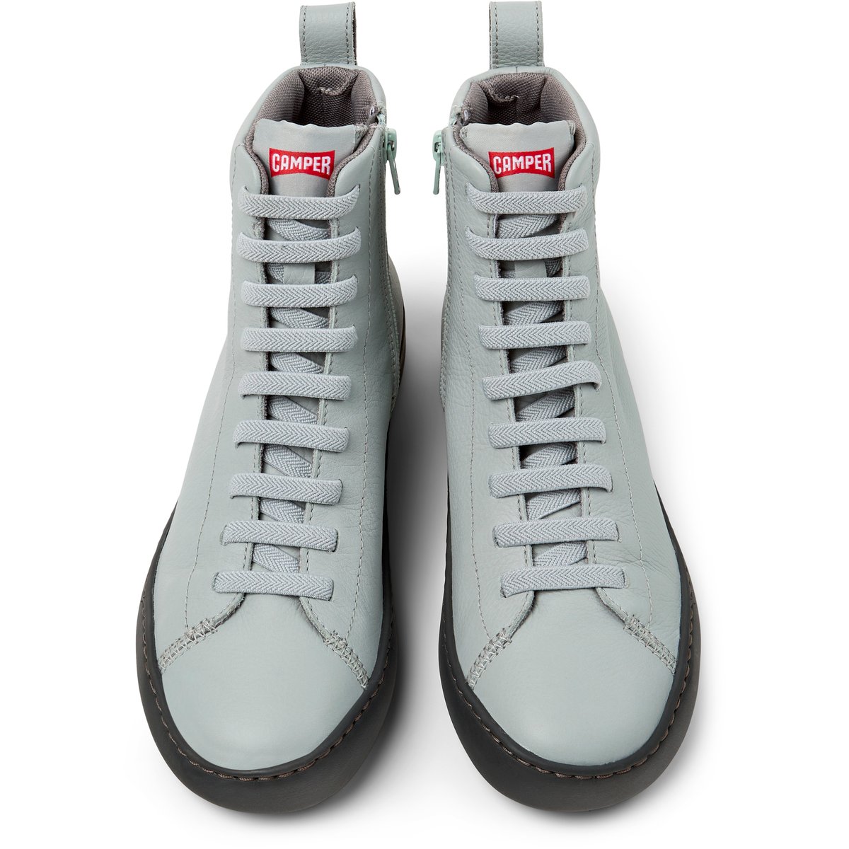 Sneaker-Bootie Peu Touring Smooth Leather gris pastel, CAMPER