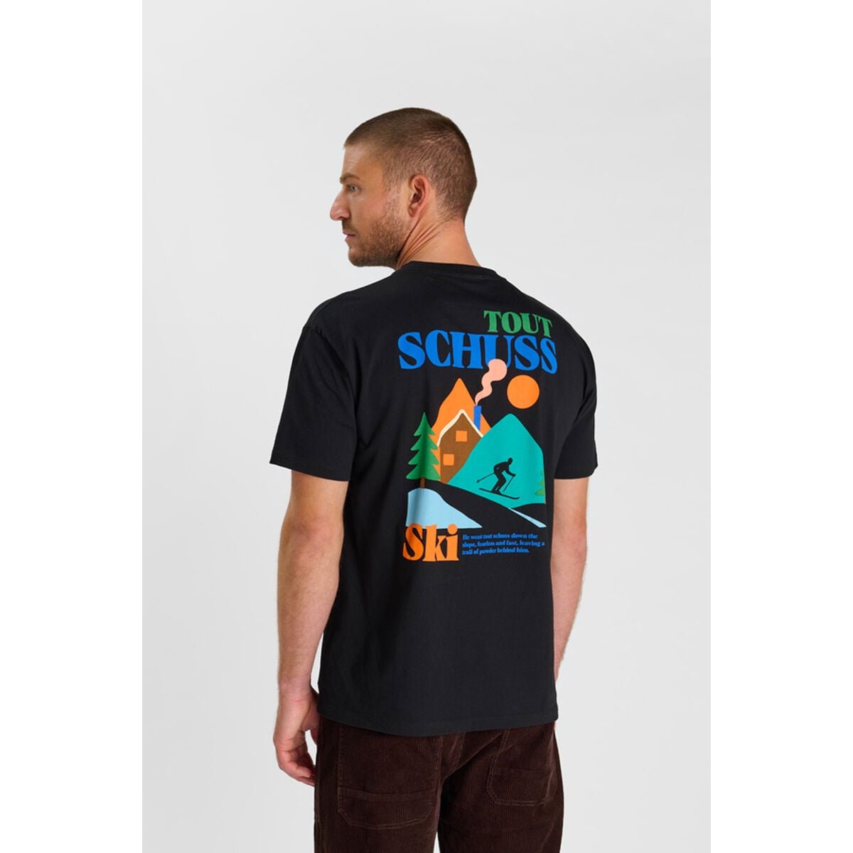 Tee-Shirt HINO black, LE TEMPS DES CERISES