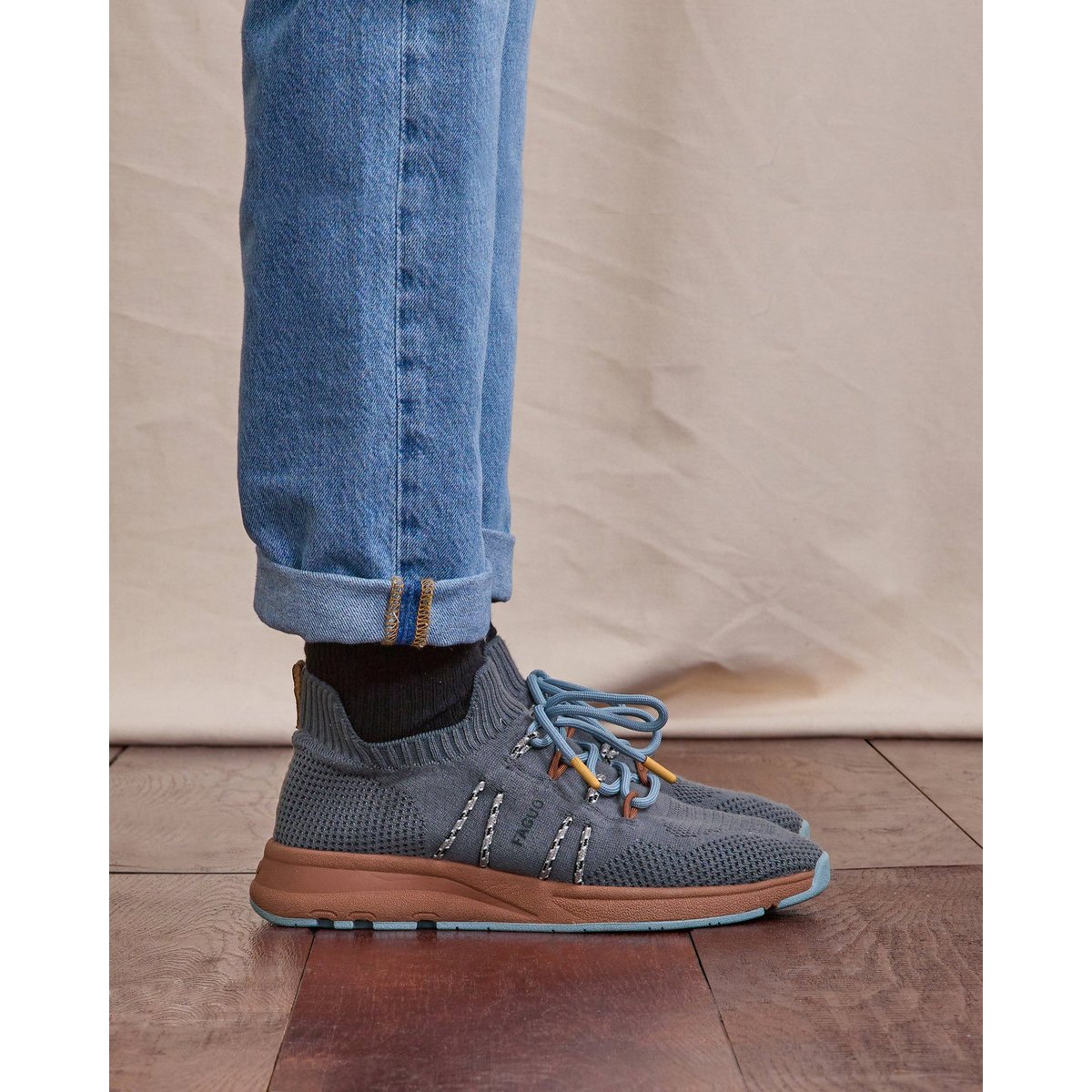 Running HEARTWOOD gris foncé, FAGUO
