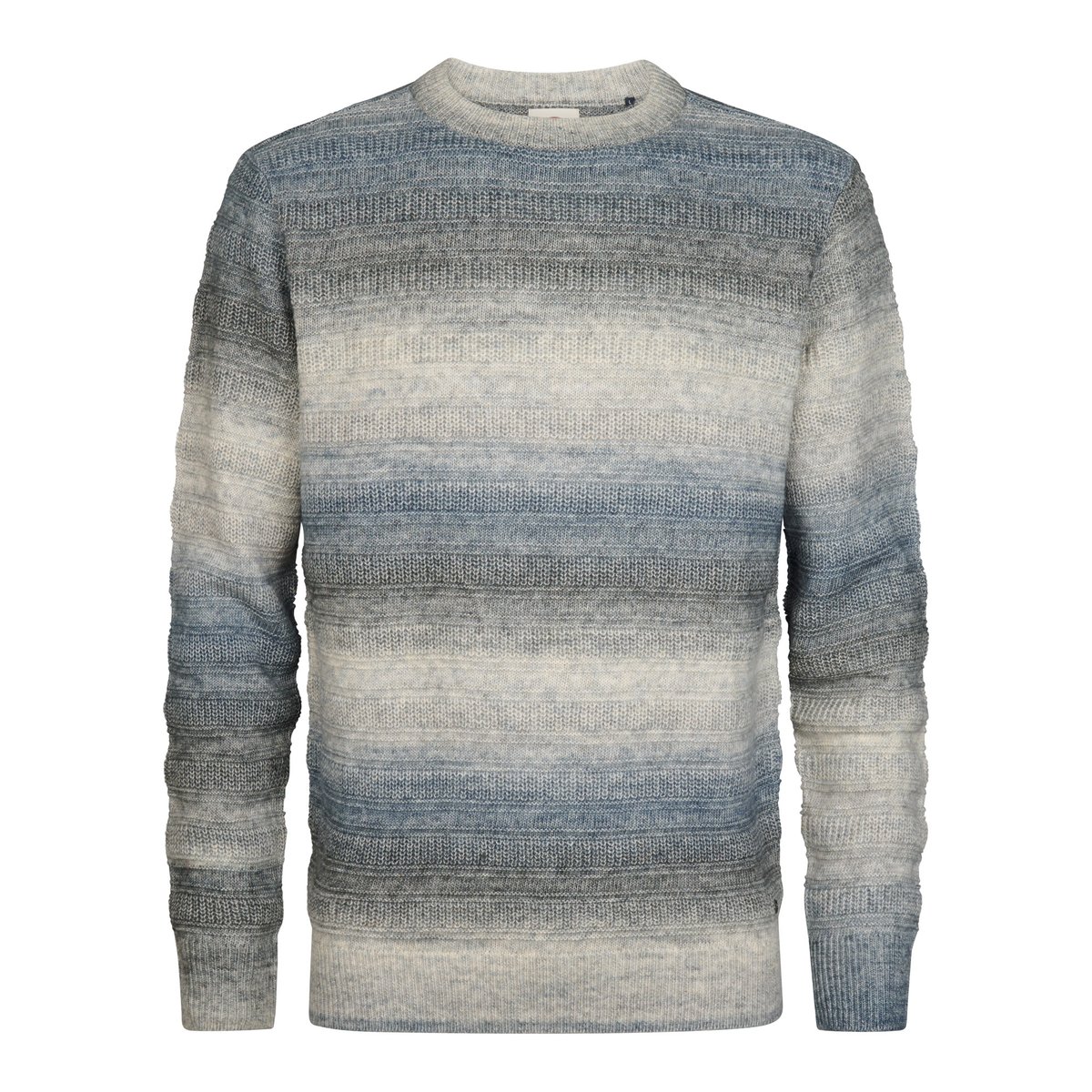 Pull chiné brookstone bleu storm blue, PETROL INDUSTRIES