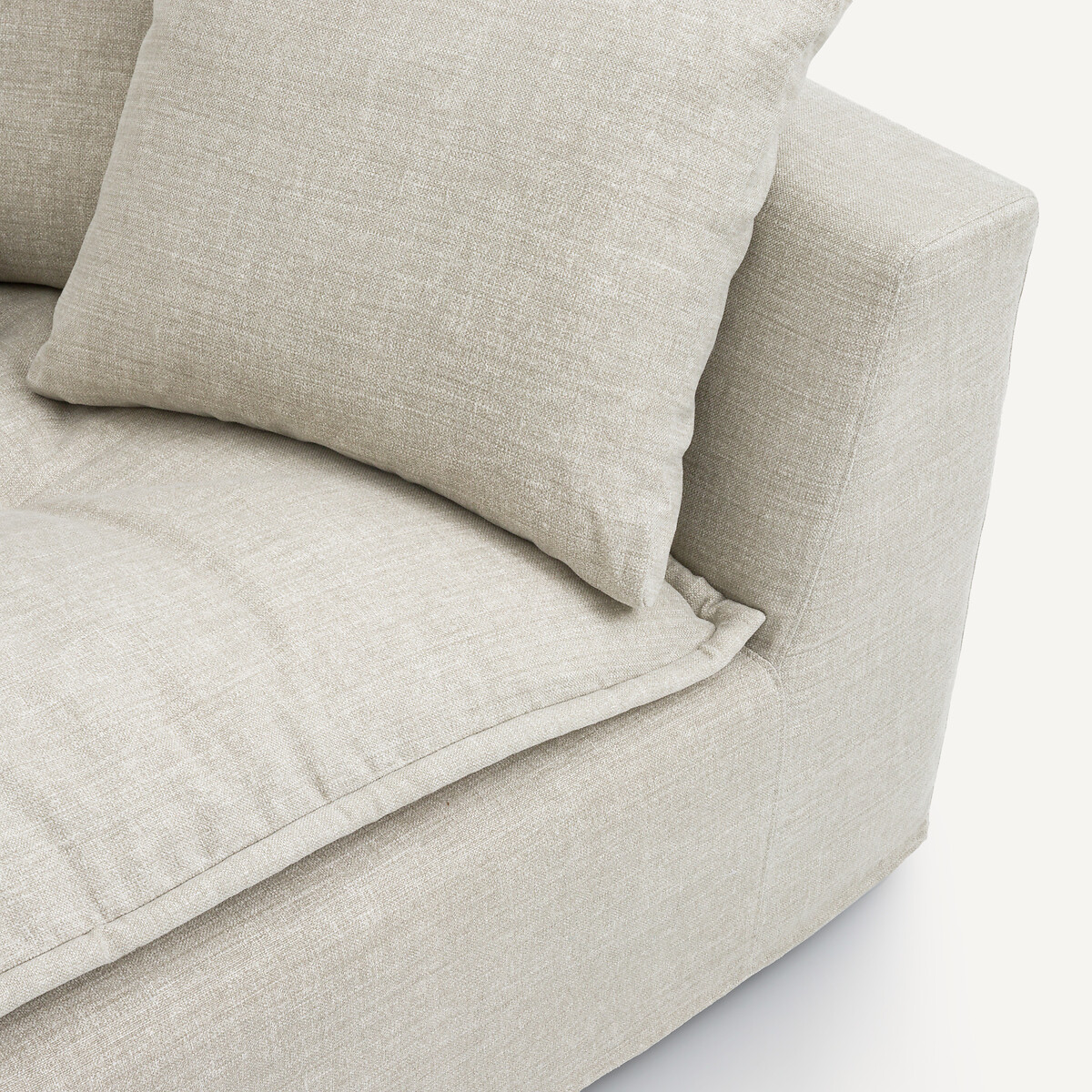 Canapé Coton lin, Otavia beige, AM.PM