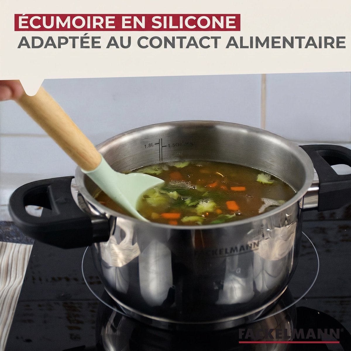 Ecumoire vert OCEAN brun,vert, FACKELMANN