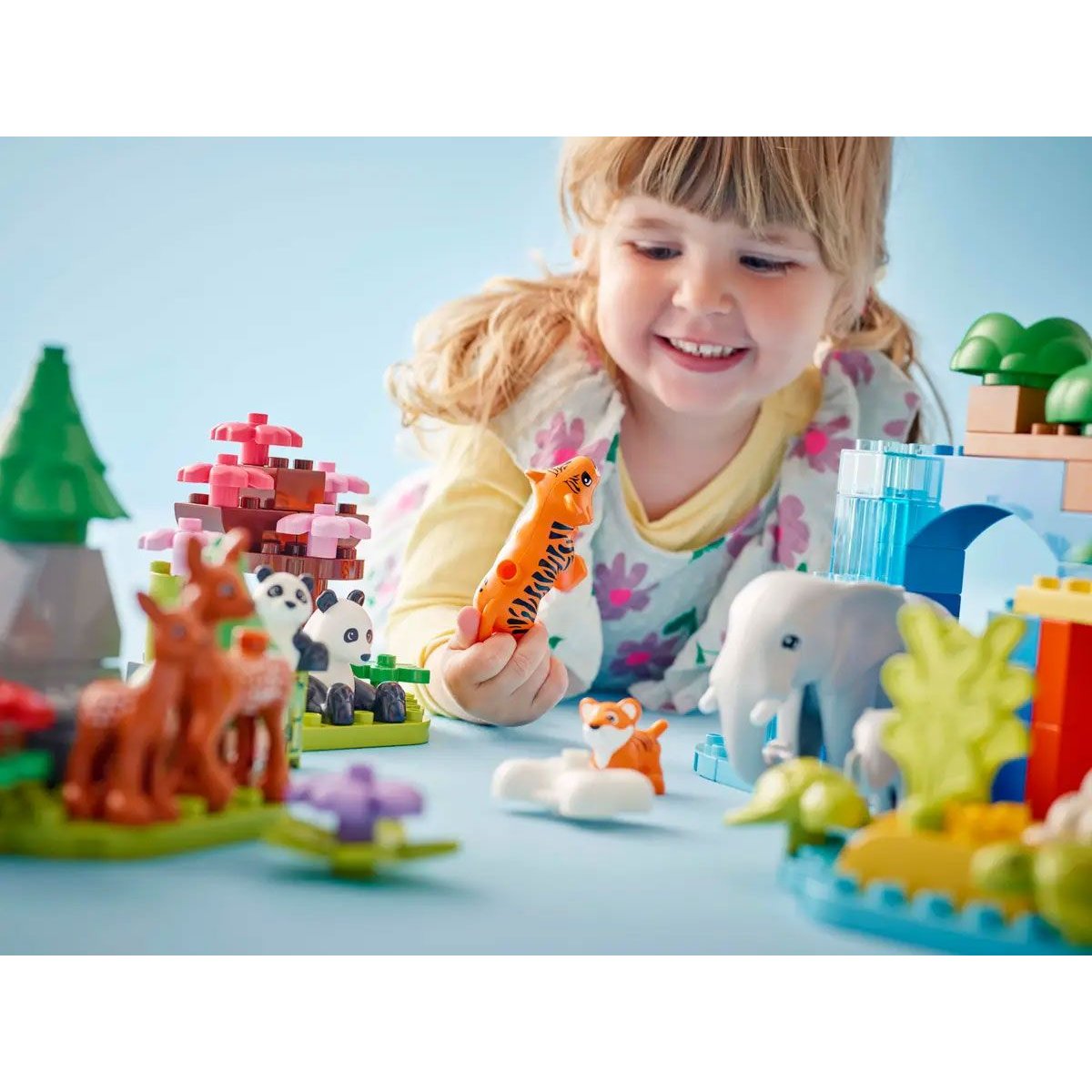 LEGO DUPLO - Set d'Aventure Familles d'Animaux Sauvages 3-en-1 - 10446 couleur unique, LEGO