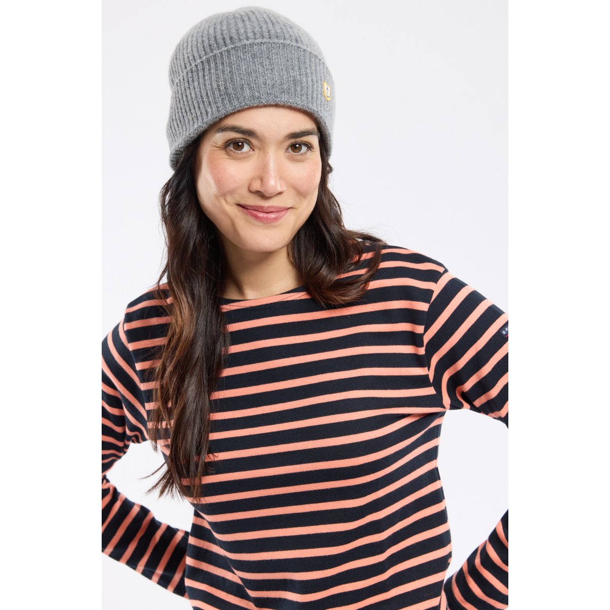 Marinière - coton rustique rich navy/bisque, ARMOR-LUX
