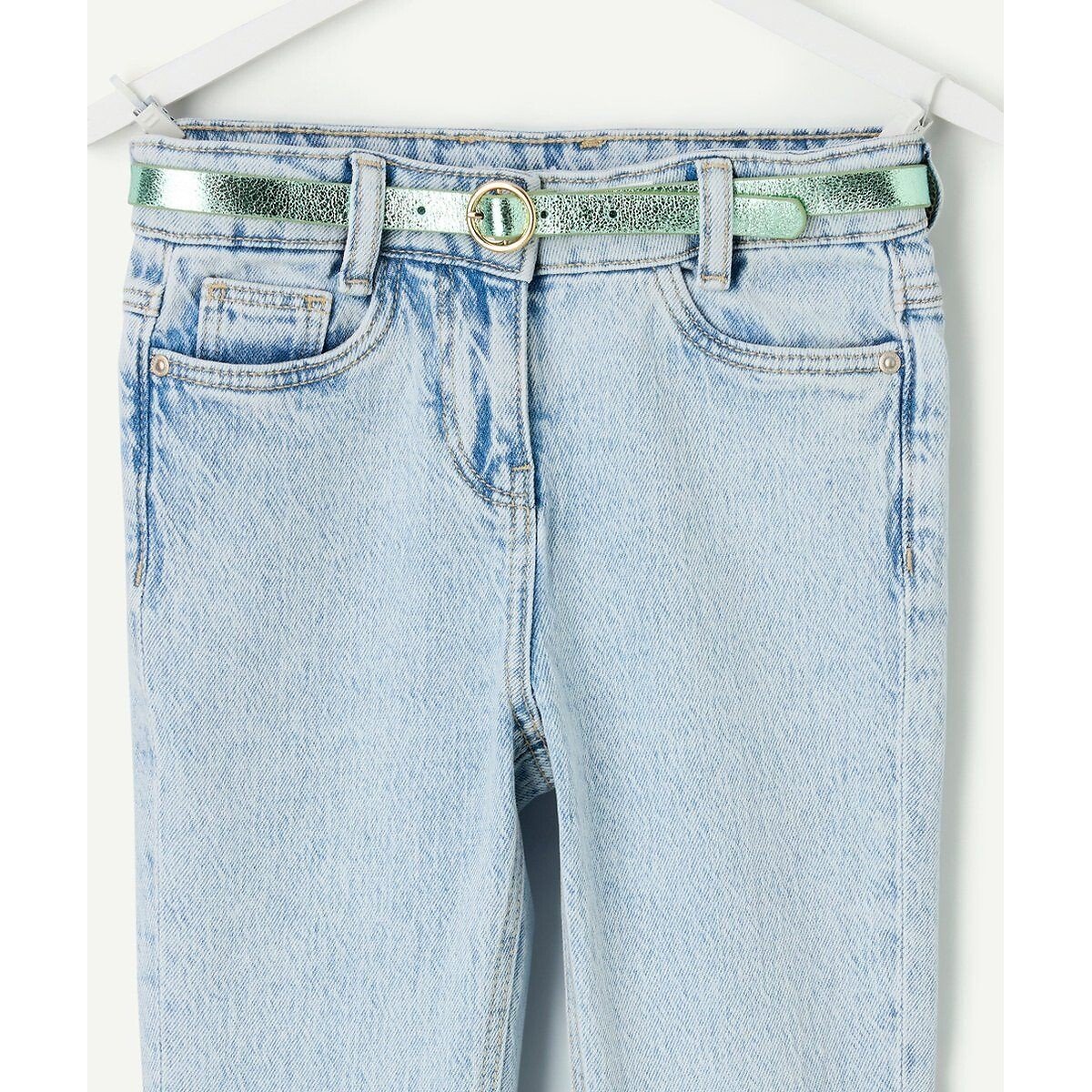 Jean coupe flare bleu denim, TAPE A L'OEIL