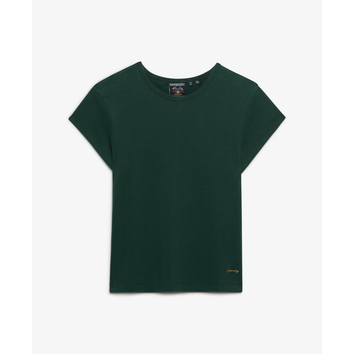 T-shirt Athletic Essential vert émail, SUPERDRY
