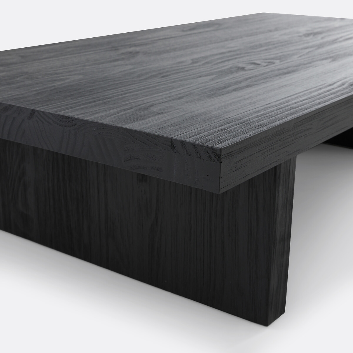 Table basse, en pin massif, MALIO noir, LA REDOUTE INTERIEURS