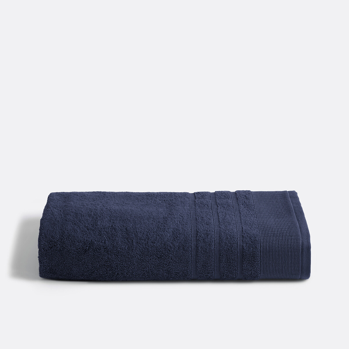 Toalla de baño maxi 600 g/m², Zavara azul marino, LA REDOUTE INTERIEURS