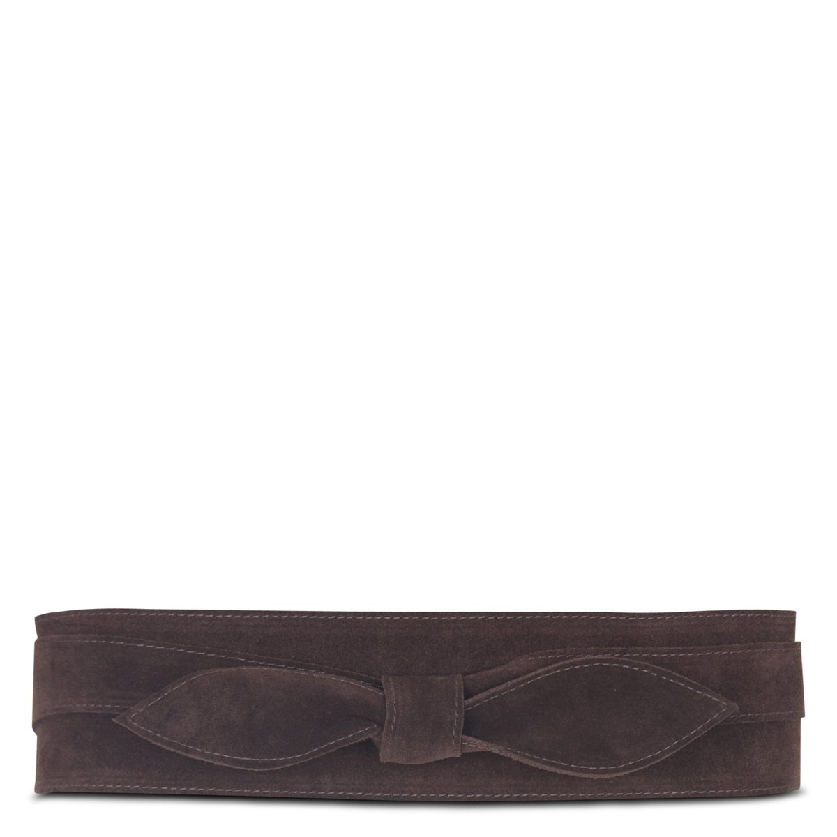 Ceinture en 100% cuir ELIAS chocolat, Maison 123