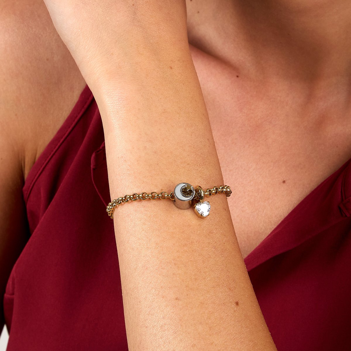 Bracelet DROPS or jaune, MORELLATO