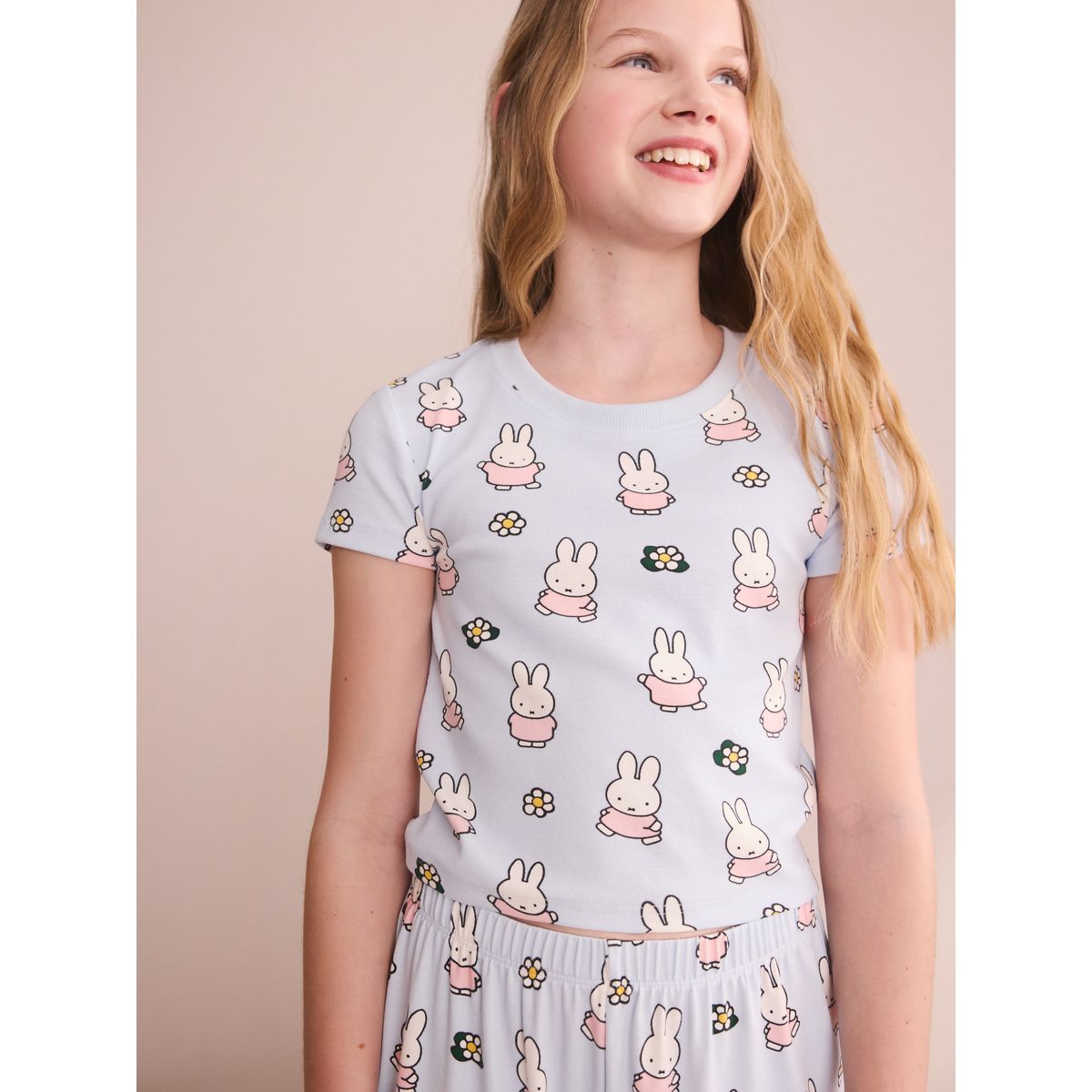 Pyjama large miffy, lot de 2 bleu/rose, NEXT