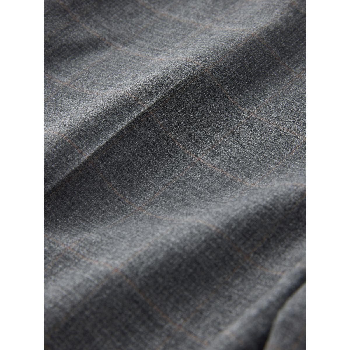 Pantalon de costume en flanelle à carreaux gris, NEXT