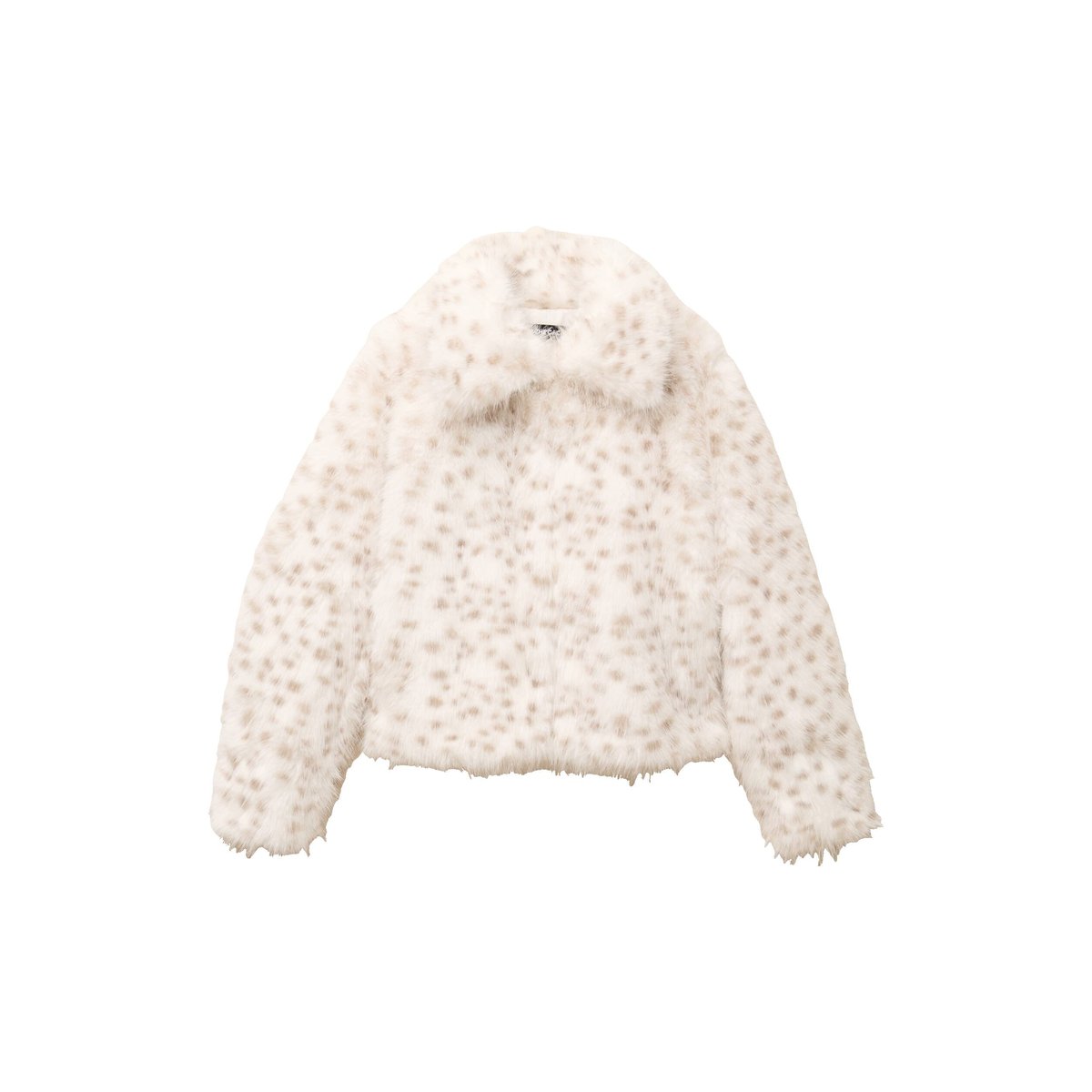 Veste oversize col tailleur beige, CACHE CACHE