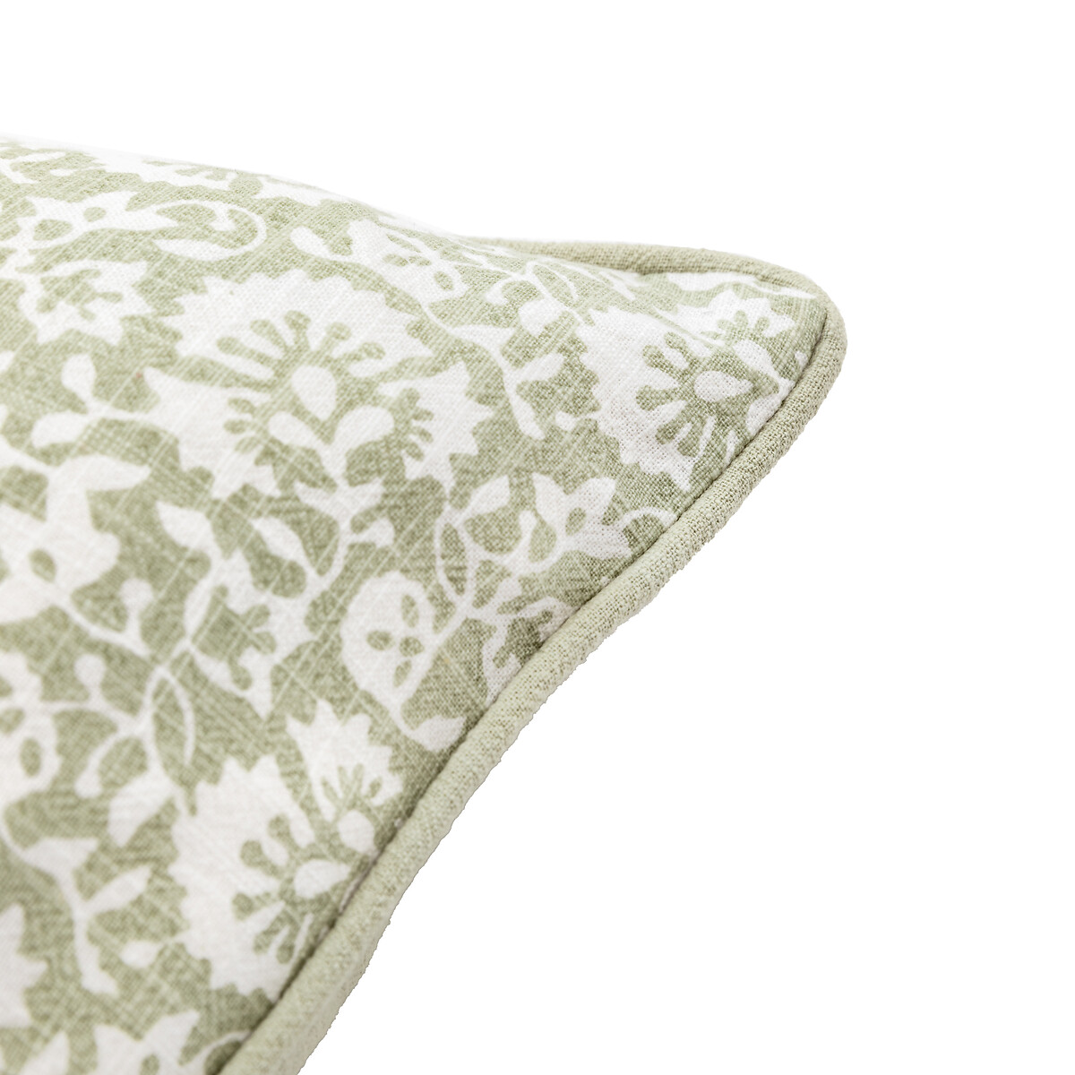 Marlow Floral Filled Cushion sage, SO'HOME