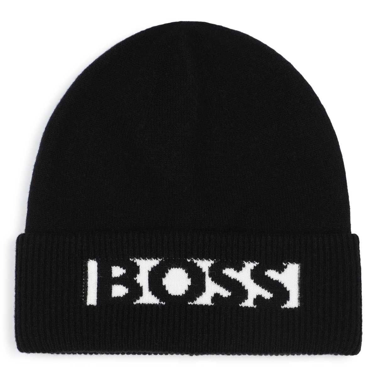 Bonnet en tricot black, BOSS KIDSWEAR