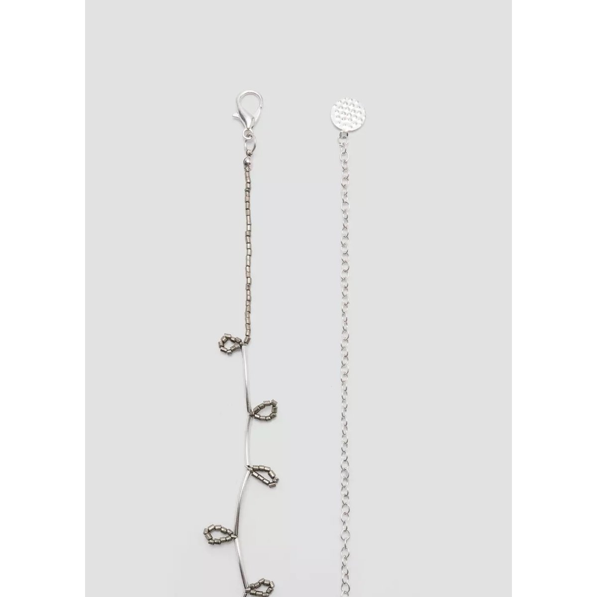 Ceinture chaîne irrégulière argent, MANGO TEEN