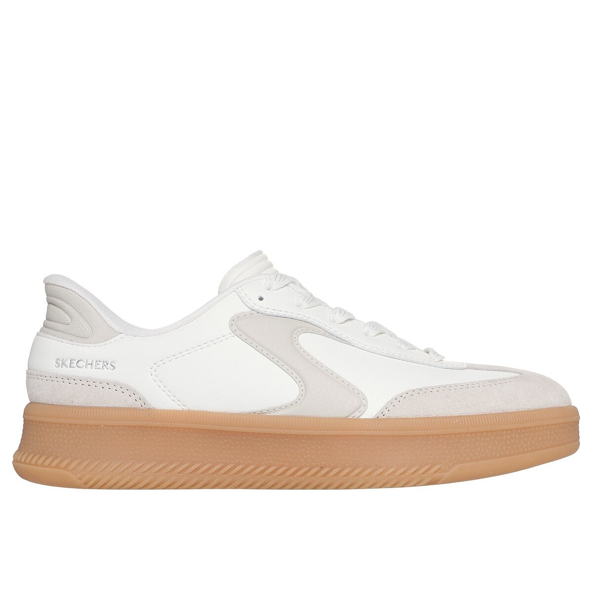 Baskets Slip-Ins: Hotshot Hi - Lifted Luxe ecru, SKECHERS