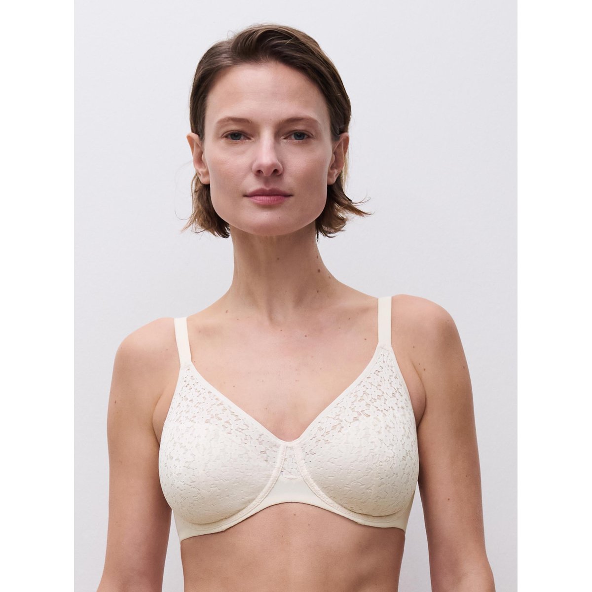 Soutien-gorge moulé emboîtant Norah talc, CHANTELLE
