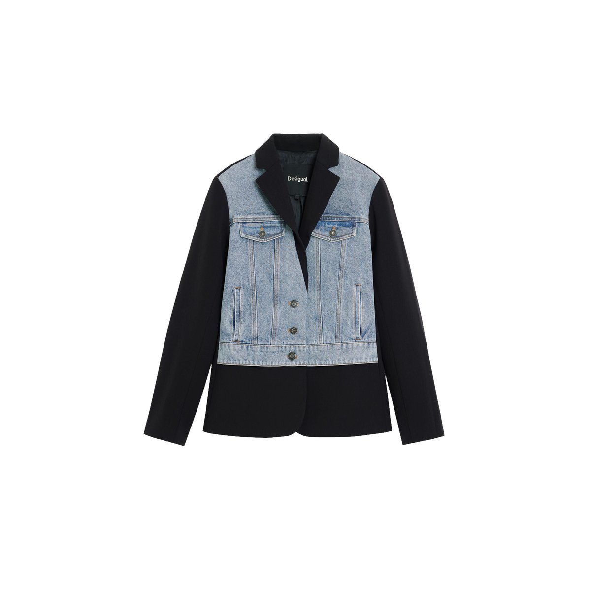 Veste combinée noir, DESIGUAL