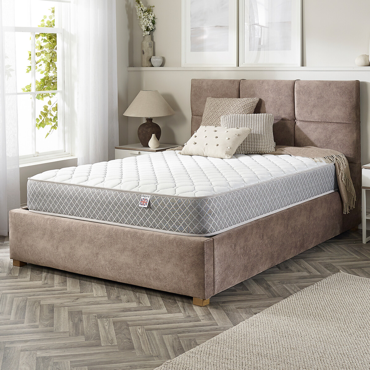 Hybrid Triple Layer Pro Eco Foam Mattress white, ASPIRE